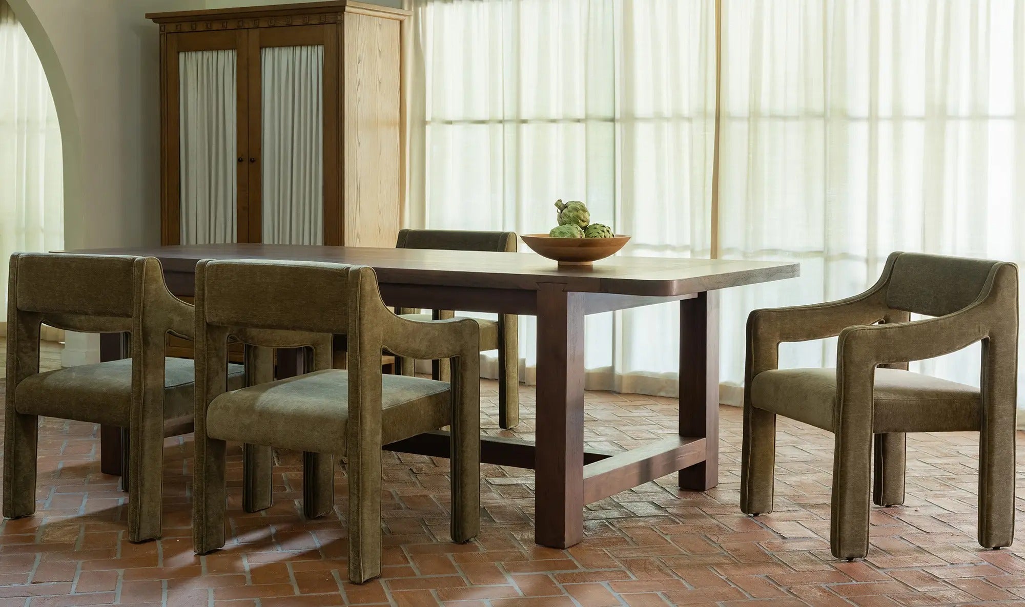 Wilmer Dining Table FURNITURE - dining tables Moe's Furniture