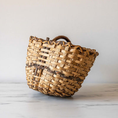 Vintage Woven Basket - Rug & Weave