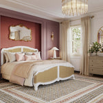 Kelly 3 Drawer Bedside Table FURNITURE - nightstand Bramble