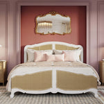 Kelly 3 Drawer Bedside Table FURNITURE - nightstand Bramble