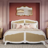 Kelly 3 Drawer Bedside Table FURNITURE - nightstand Bramble