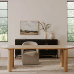 Barlow Rolling Dining Chair 10 - a - FURNITURE - dining chair Moe's Furniture