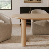 Barlow Rolling Dining Chair 10 - a - FURNITURE - dining chair Moe's Furniture