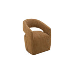 Barlow Rolling Dining Chair 10 - a - FURNITURE - dining chair Moe's Furniture Amber Glow