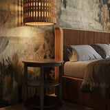 Luna Round 3 Tier Side Table FURNITURE - side table Bramble