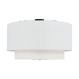 Sawyer Flush Mount LIGHTING - ceiling fixture Visual Comfort Polished Nickel