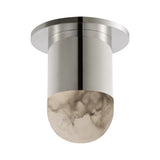 Melange Mini Monopoint Flush Mount LIGHTING - flush mount Visual Comfort - Signature Polished Nickel