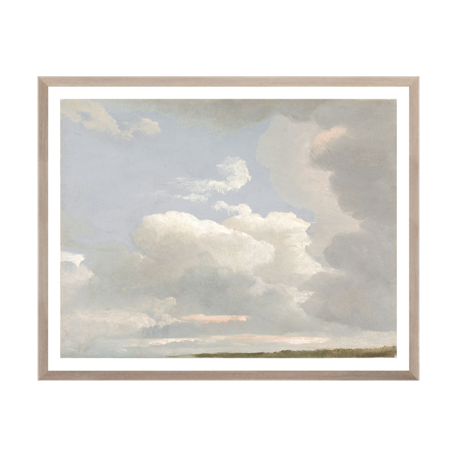 “Cloudy Day” Framed Art Print