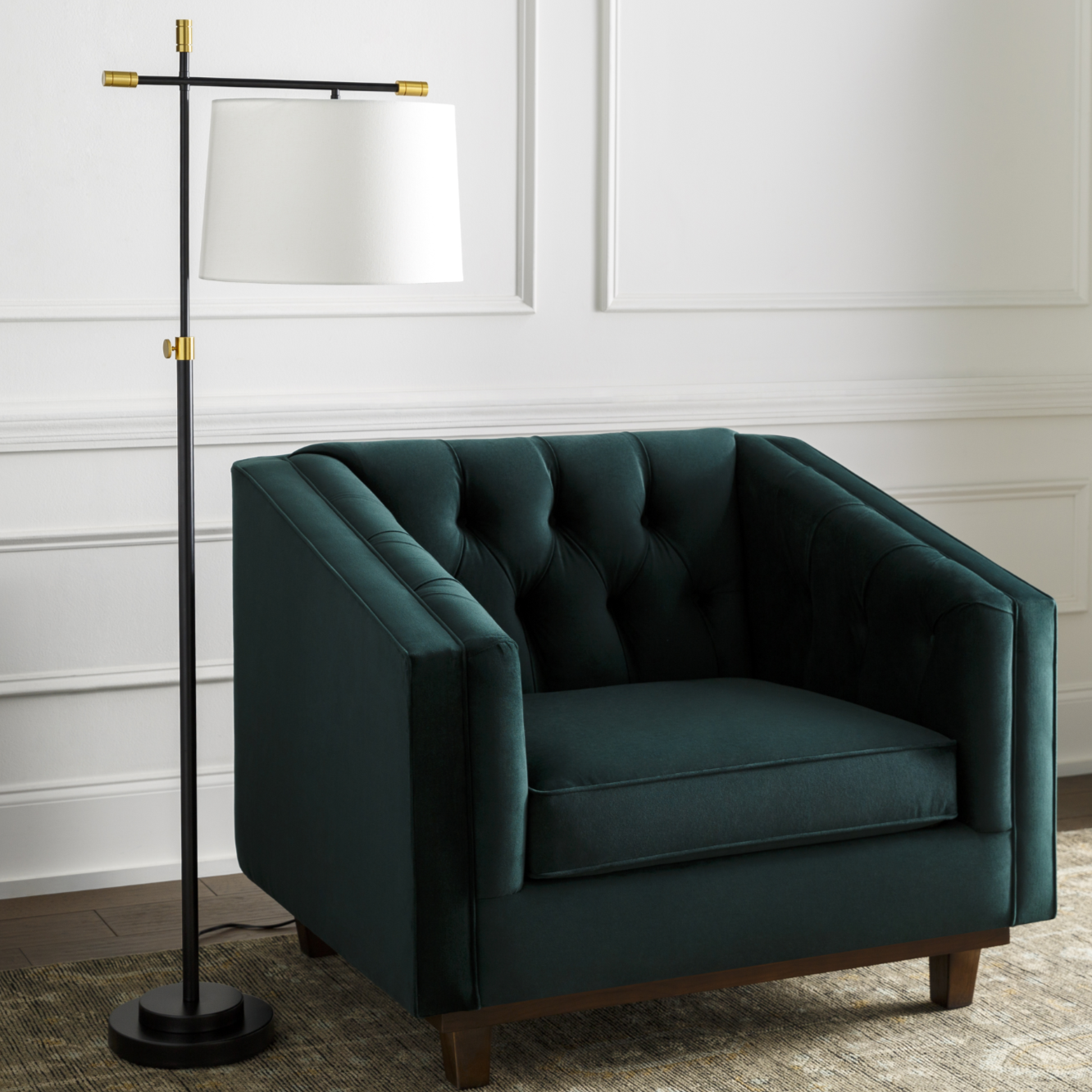 Abbie Floor Lamp LIGHTING - floor lamp Surya