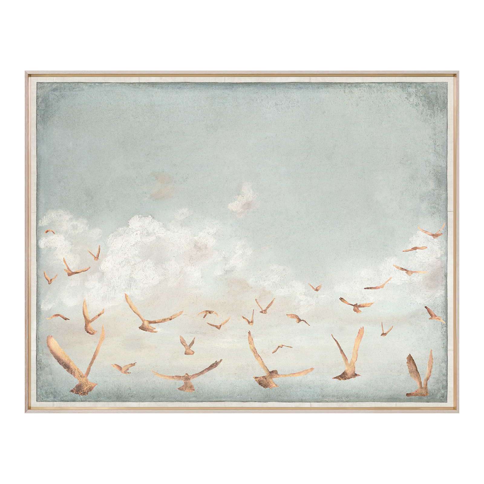 "Flight at Golden Hour" Framed Art Print