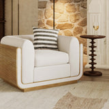 Milano Round Side Table FURNITURE - side table Bramble