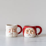 Red Vintage Santa Mug - Rug & Weave