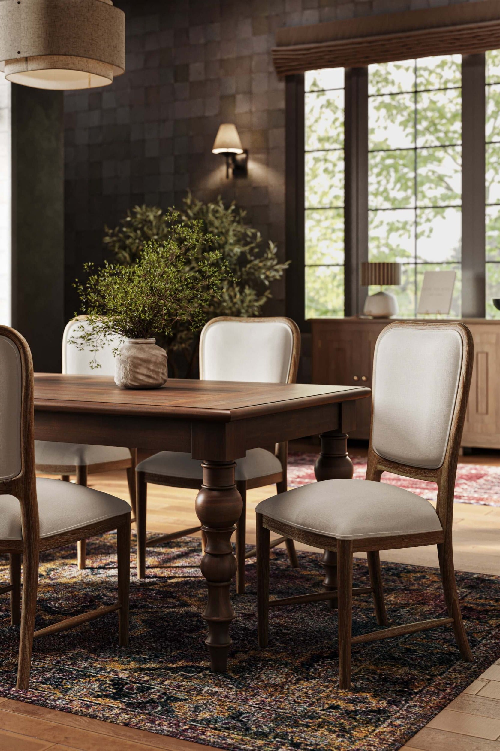 Madison 84" Rectangular Dining Table FURNITURE - dining table Bramble