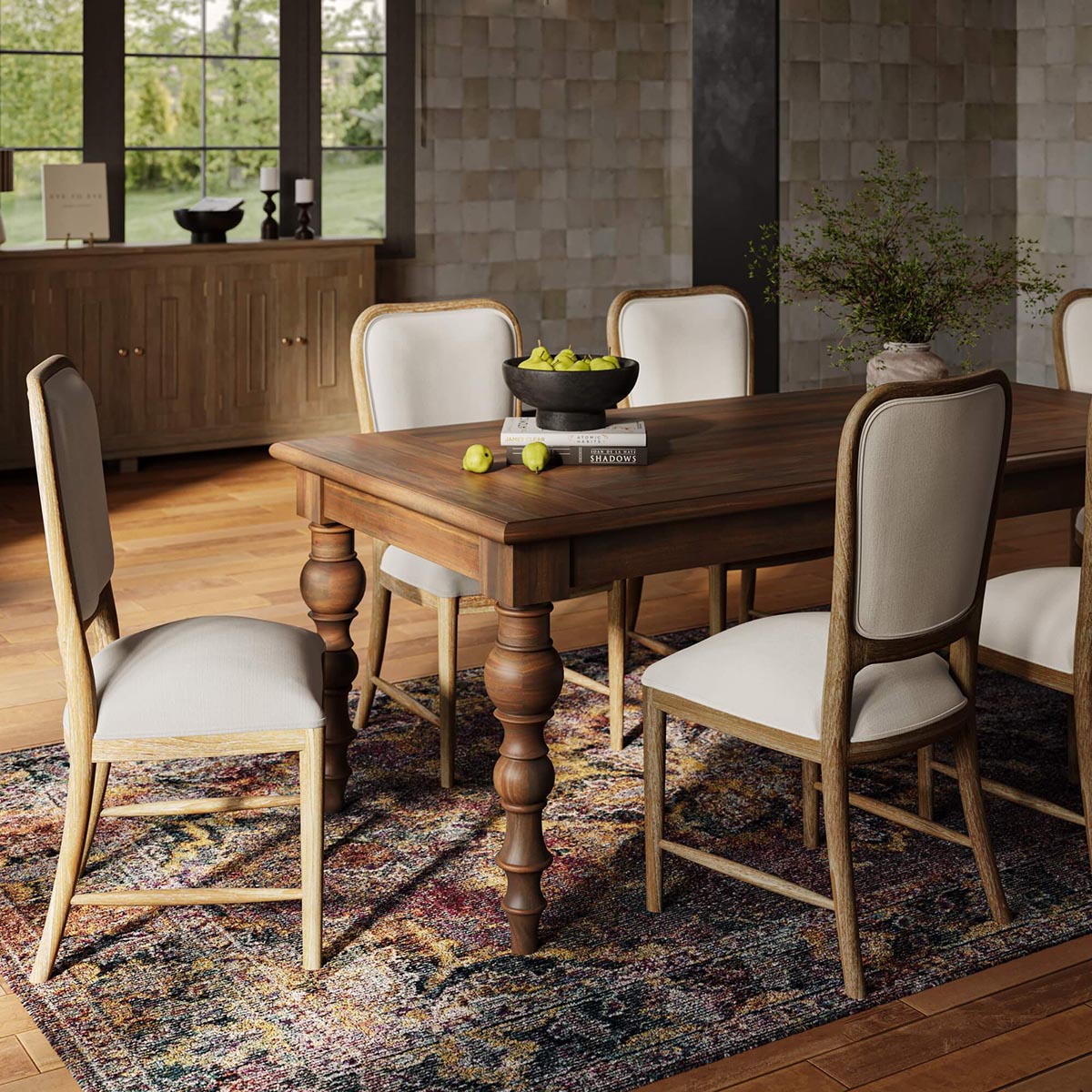 Madison 84" Rectangular Dining Table FURNITURE - dining table Bramble