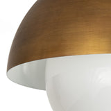 Montreux Flush Mount (Natural Brass)