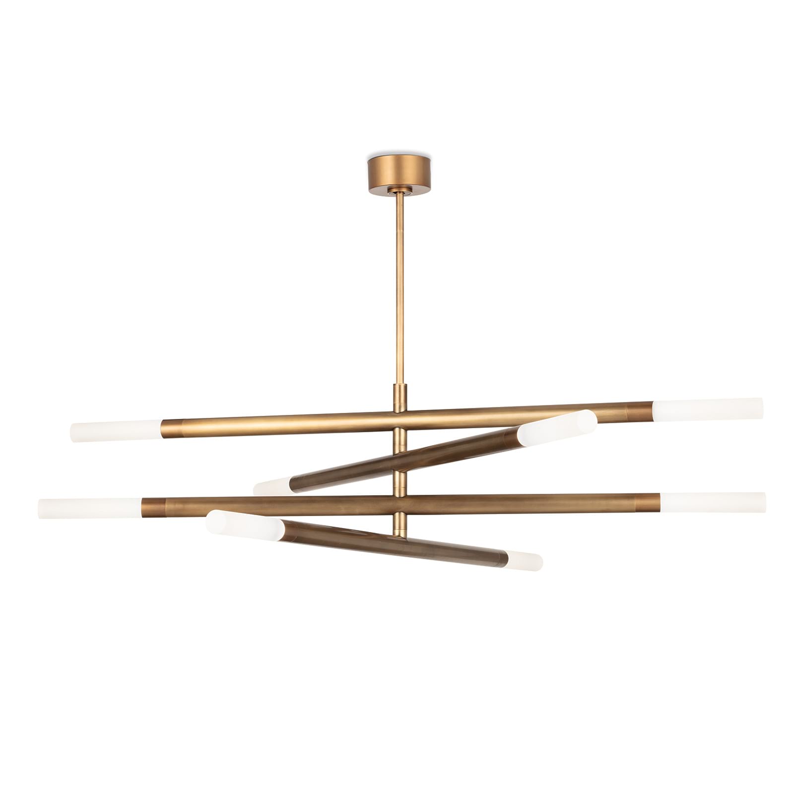 Wick Chandelier (Natural Brass) Chandelier Regina Andrew