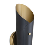 Vest Sconce (Blackened Brass and Natural Brass)