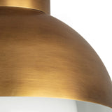 Montreux Flush Mount (Natural Brass)