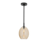 Artemis Pendant Single Oil Rubbed Bronze with Champagne Glass - Rug & Weave