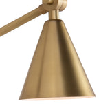 Sal Task Sconce (Natural Brass)