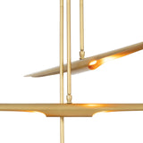 Concorde Chandelier (Natural Brass)