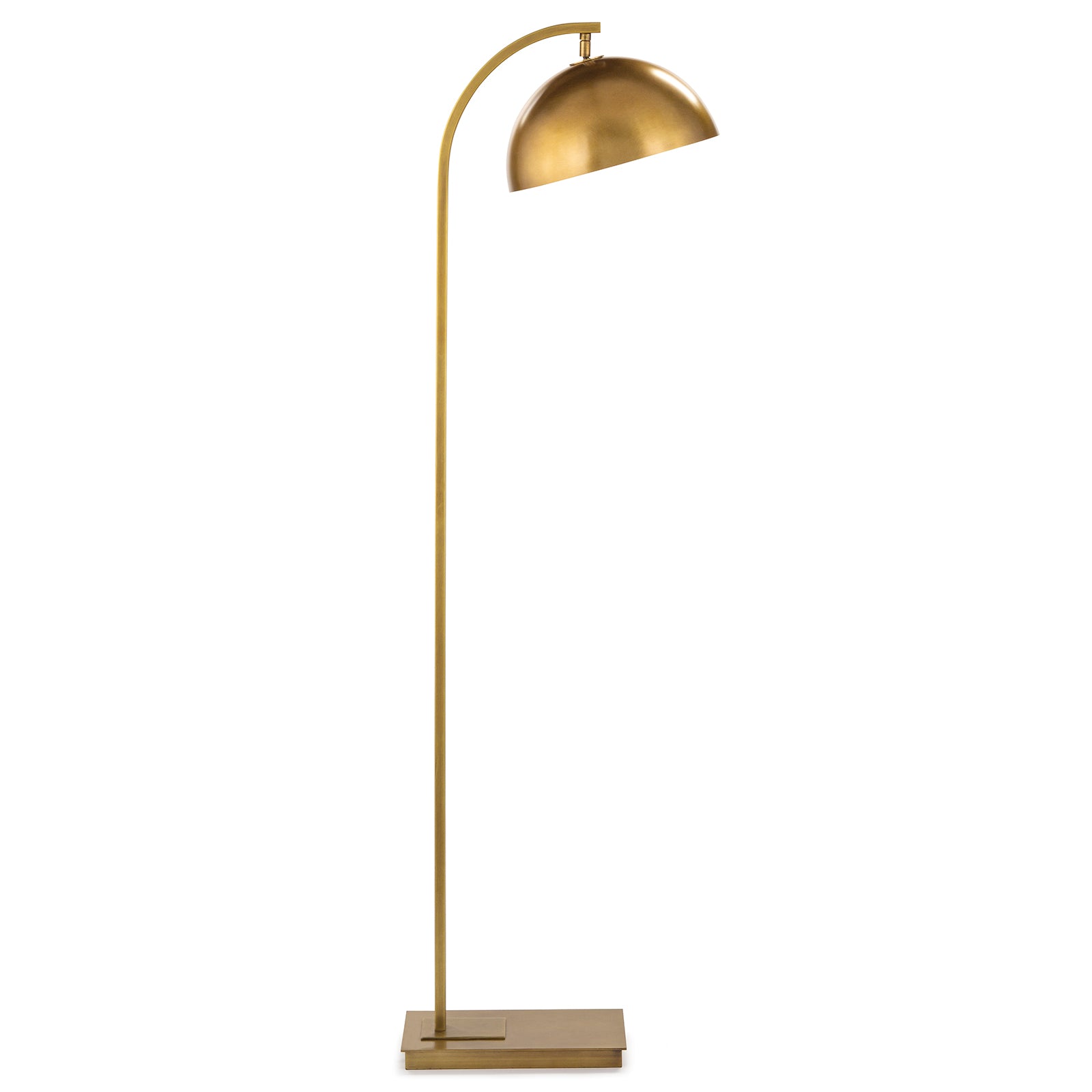 Otto Floor Lamp Floor Lamps Regina Andrew Natural Brass