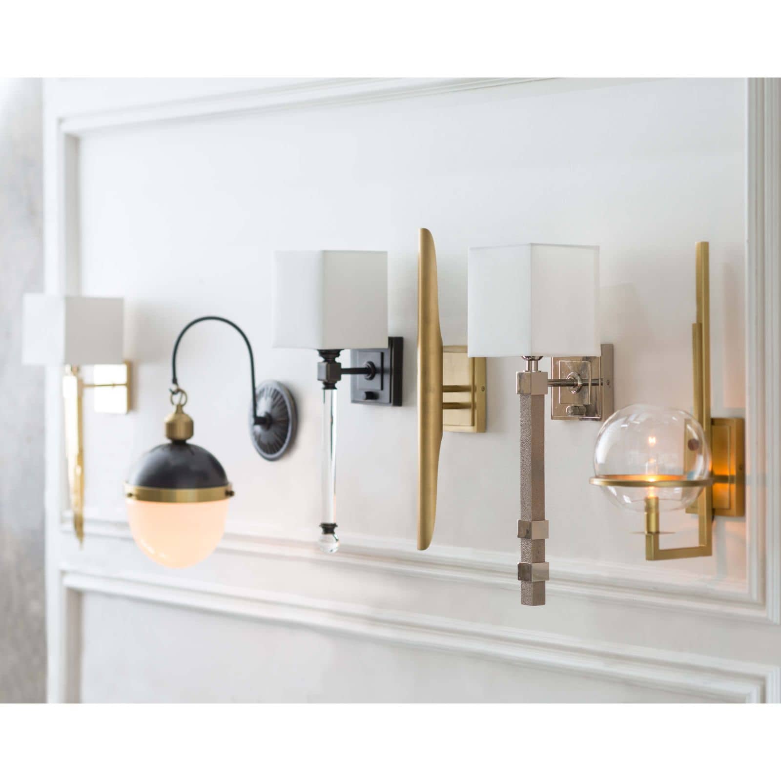 STORE FIXTURE - Redford Sconce (Natural Brass) LIGHTING - store fixture Regina Andrew