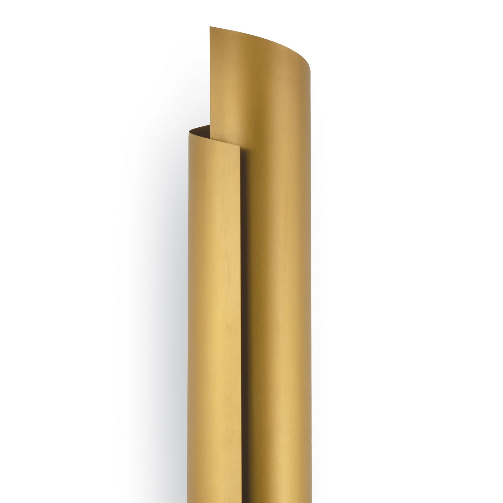 Flute Sconce (Natural Brass) – view 2