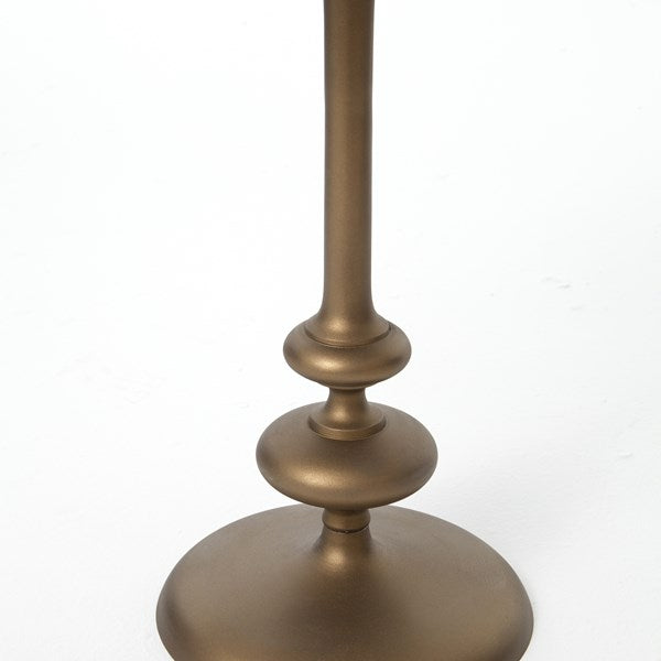Merlin Matchstick Pedestal Table 5 - a - FURNITURE - accent table Four Hands