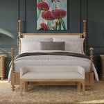 Milani Upholstered King Bed FURNITURE - bed Bramble