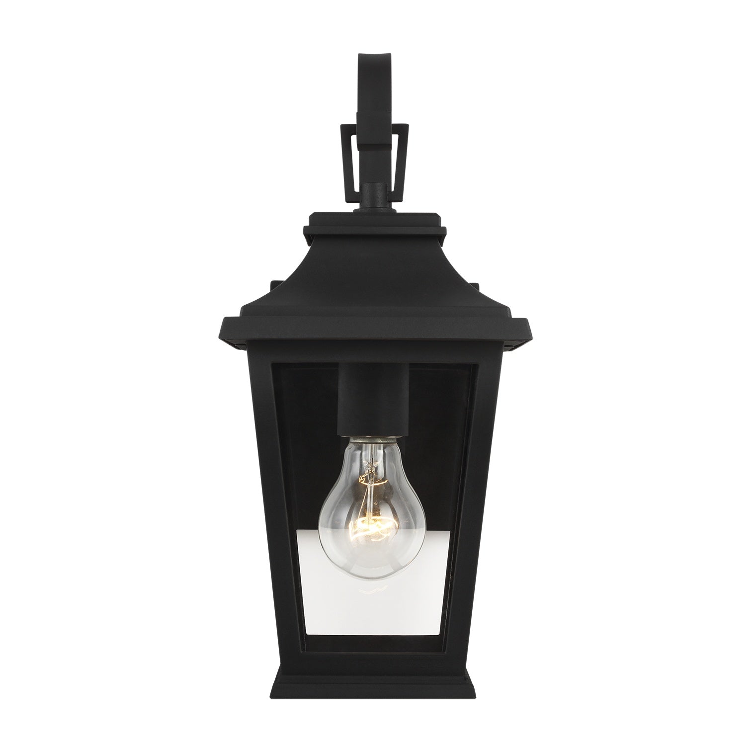 Warren Mini Lantern LIGHTING - outdoor fixture Visual Comfort - Studio Textured Black