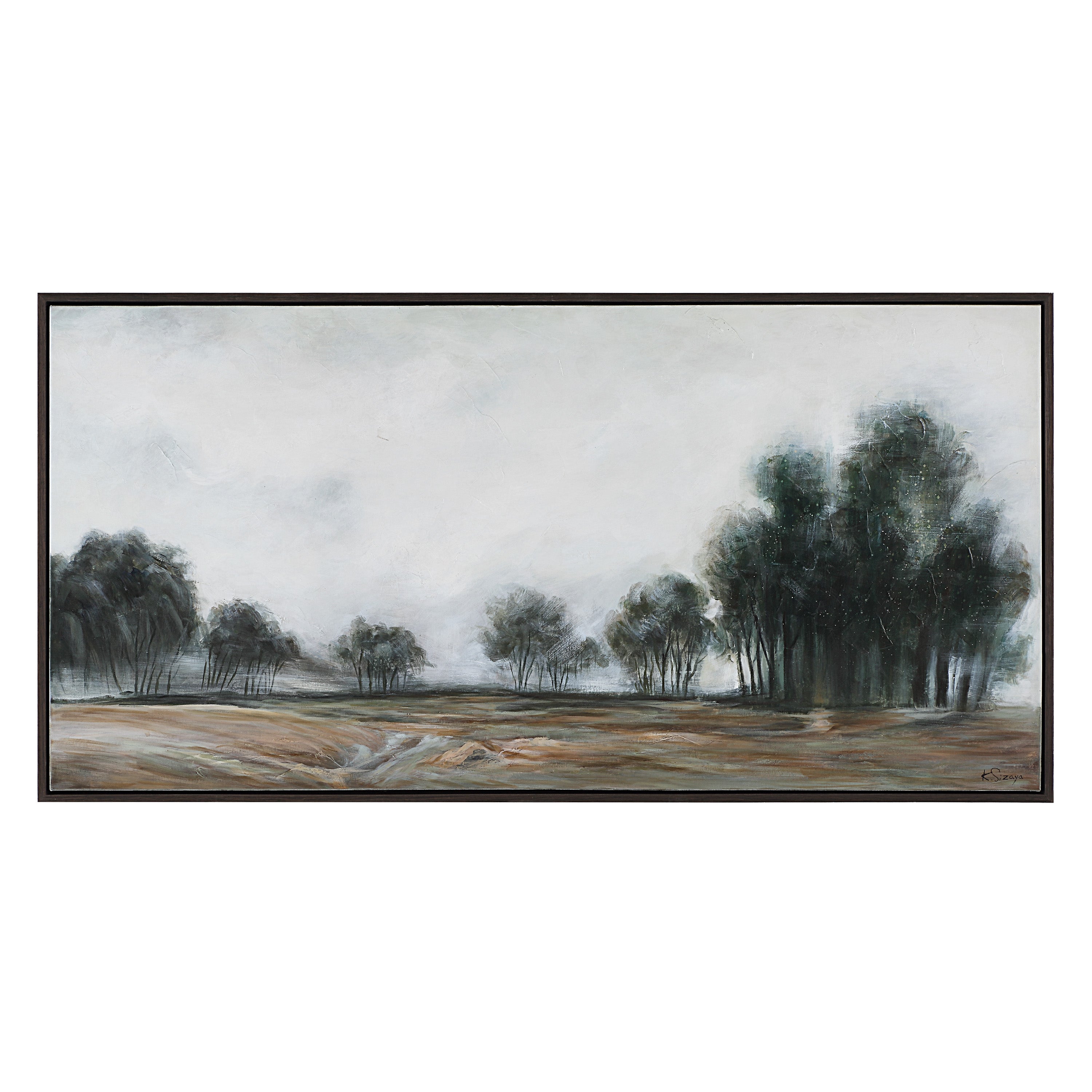 "Westrope" Framed Canvas