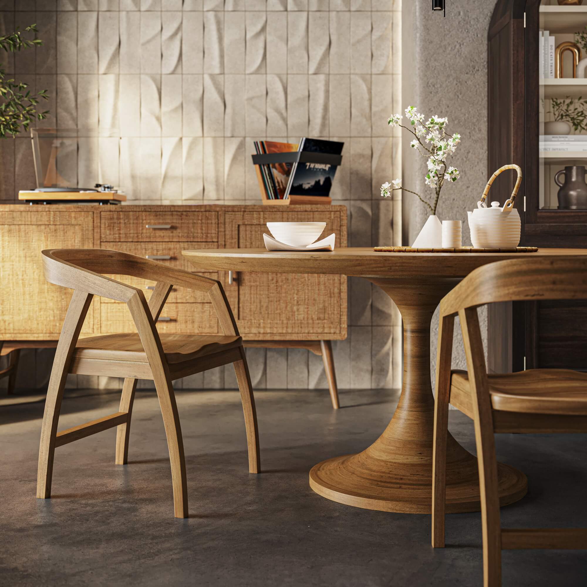 Wright Chair FURNITURE - dining chair Bramble