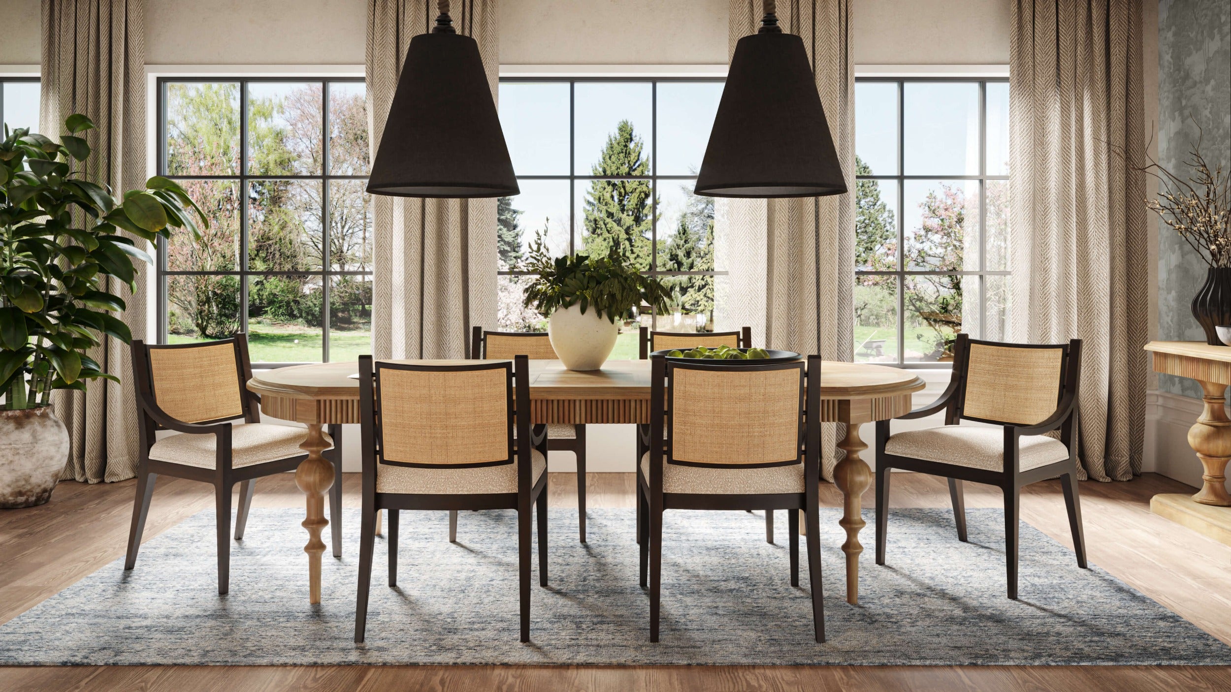 Keaton Extension Dining Table FURNITURE - dining table Bramble