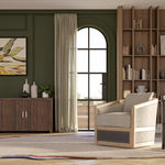 Luna Round 3 Tier Side Table FURNITURE - side table Bramble