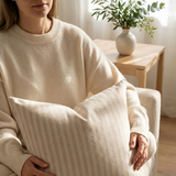 Robbie Pillow Cover 1 - PILLOWS - essentials - neutral Rug & Weave Pillows