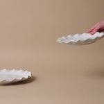 Organic Ruffle Edge Stoneware Dining Collection dinnerware Indaba