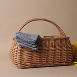 Classic Willow Picnic Basket - Rug & Weave