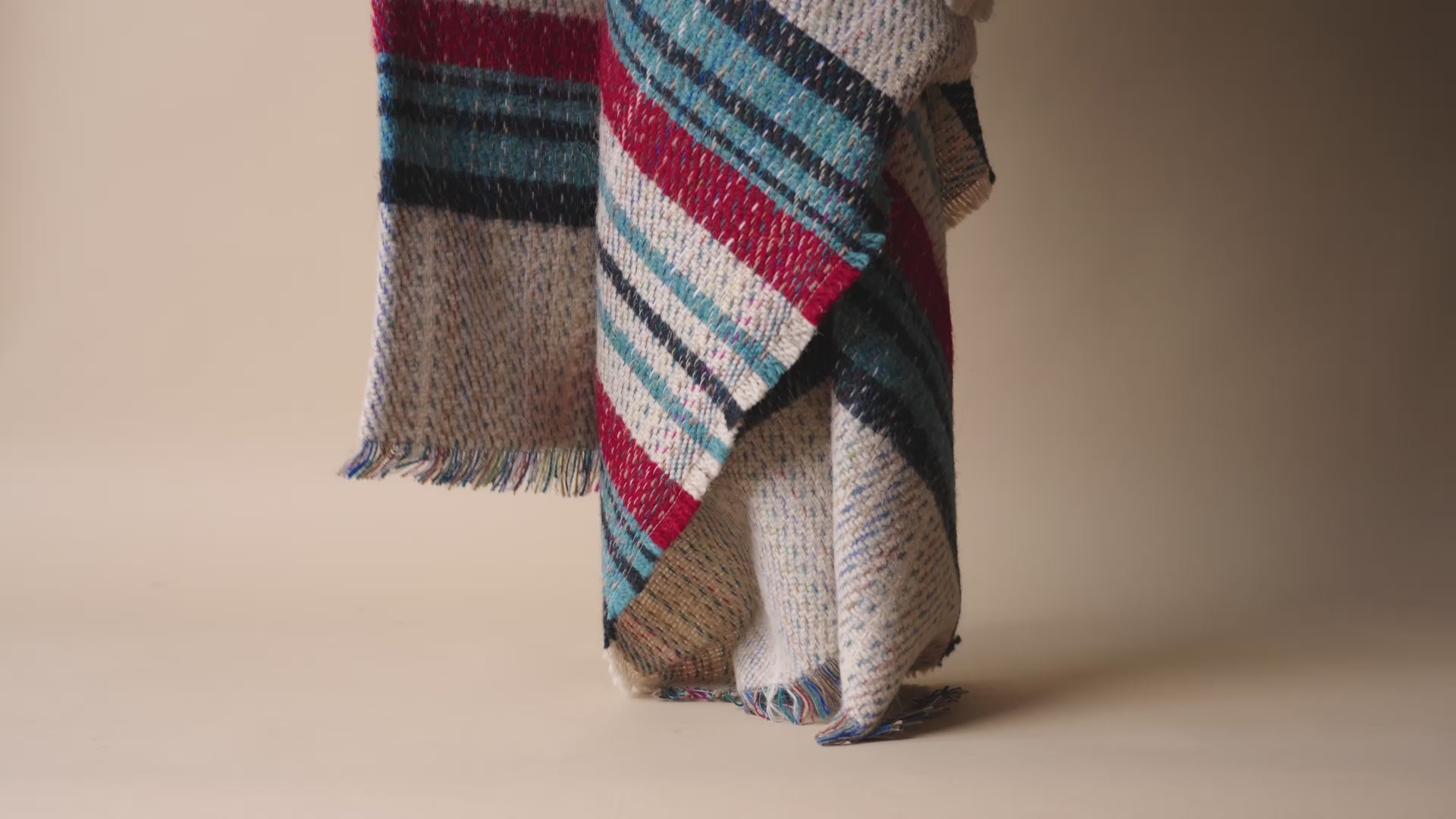 Recycled Wool Throw Blanket Blanket Atlantic Blankets (Faire)
