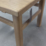 FLOOR MODEL - Drew Reclaimed Wood Side Table FURNITURE - floor model Hauer Market