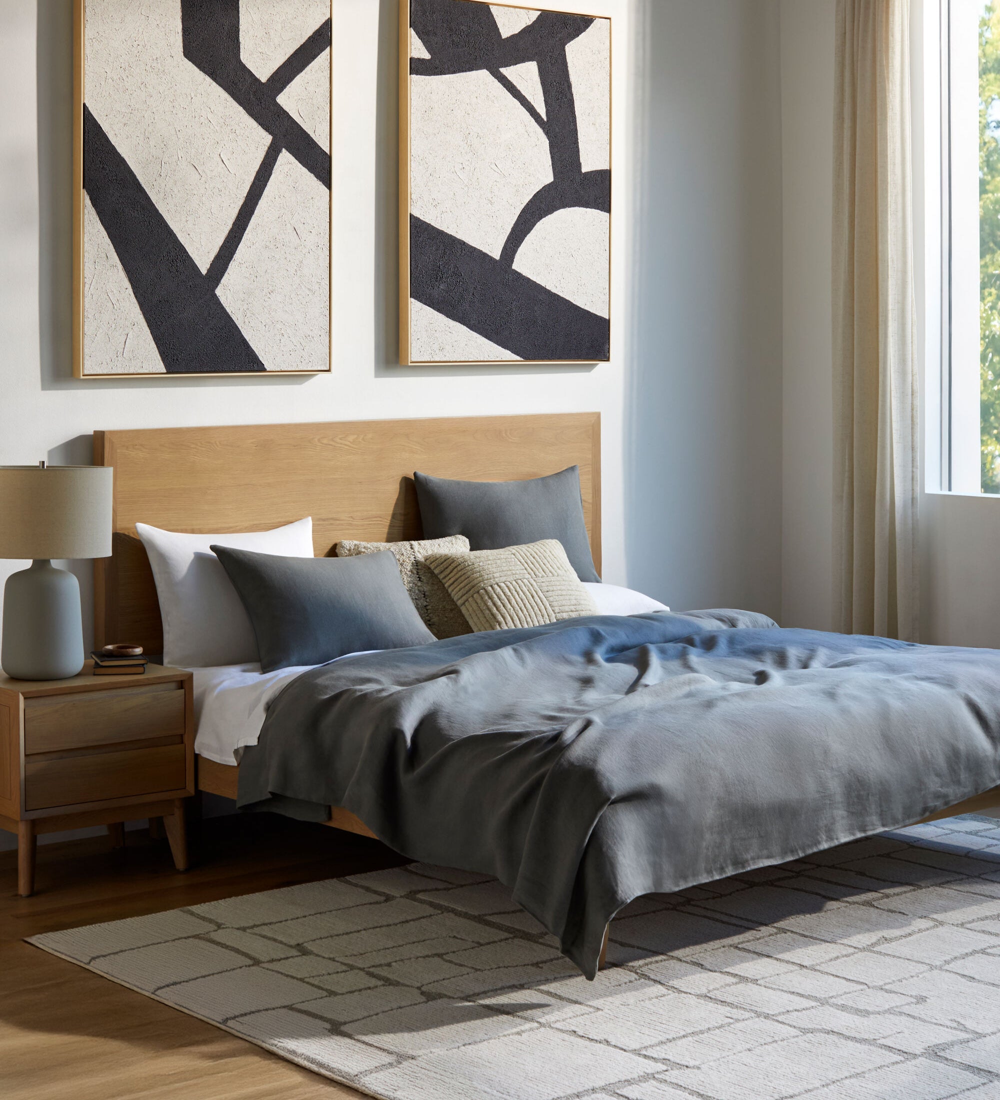 Benny Ivory / Stone Rug RUGS - wool Surya
