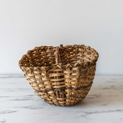 Vintage Woven Basket - Rug & Weave
