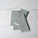 Holiday Chambray Napkin Set CHRISTMAS 2025 DANICA (Faire) Jade Green