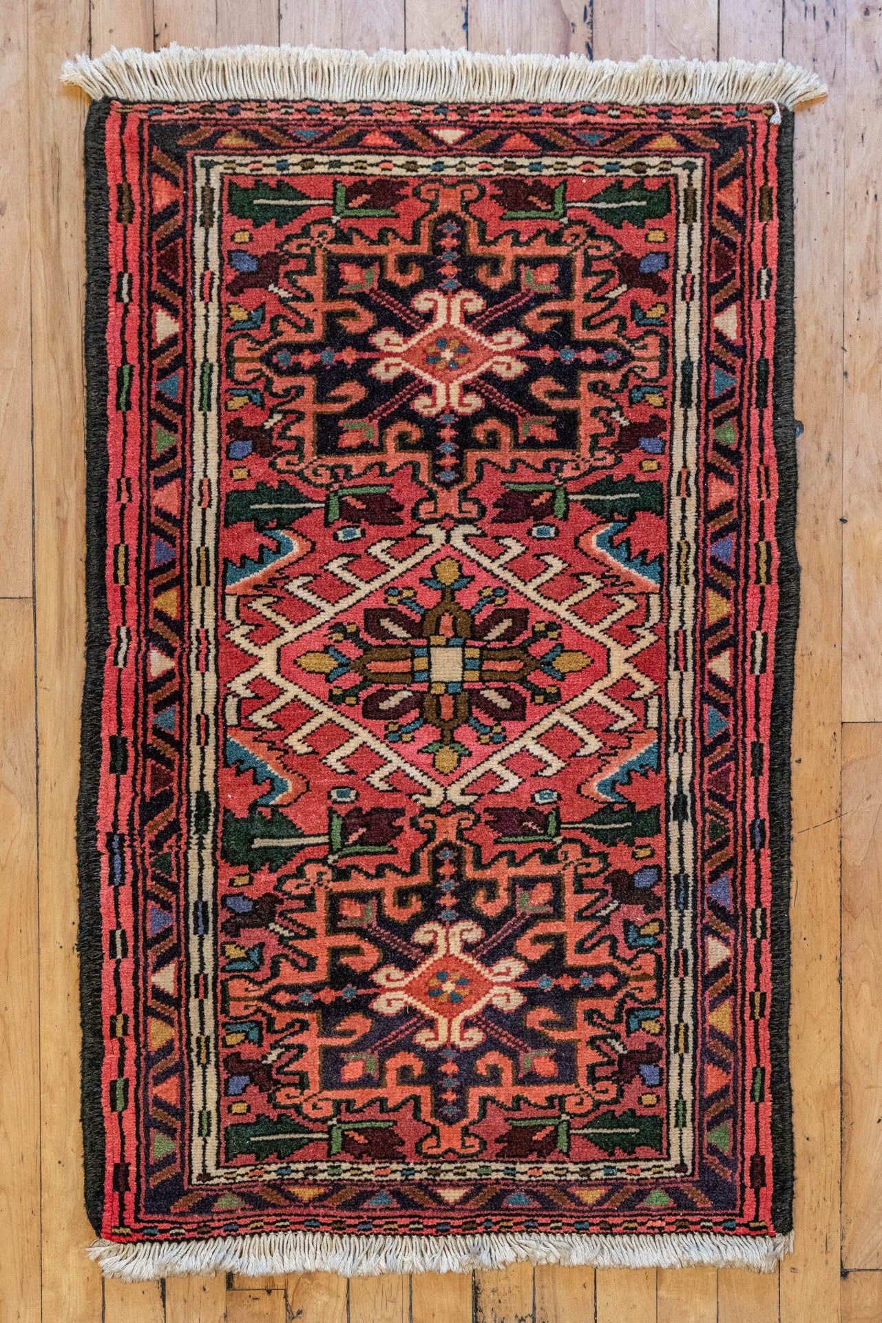 2'2 x 3'5 Vintage Persian Heriz Rug - Rug & Weave