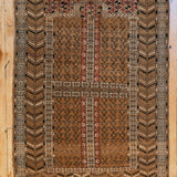 3'5 x 5'1 Antique Persian  Rug - Rug & Weave