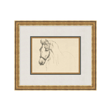 "Equine Sketch" Framed Art Print ARTWORK - framed art Wendover Art Group Equine Sketch IV