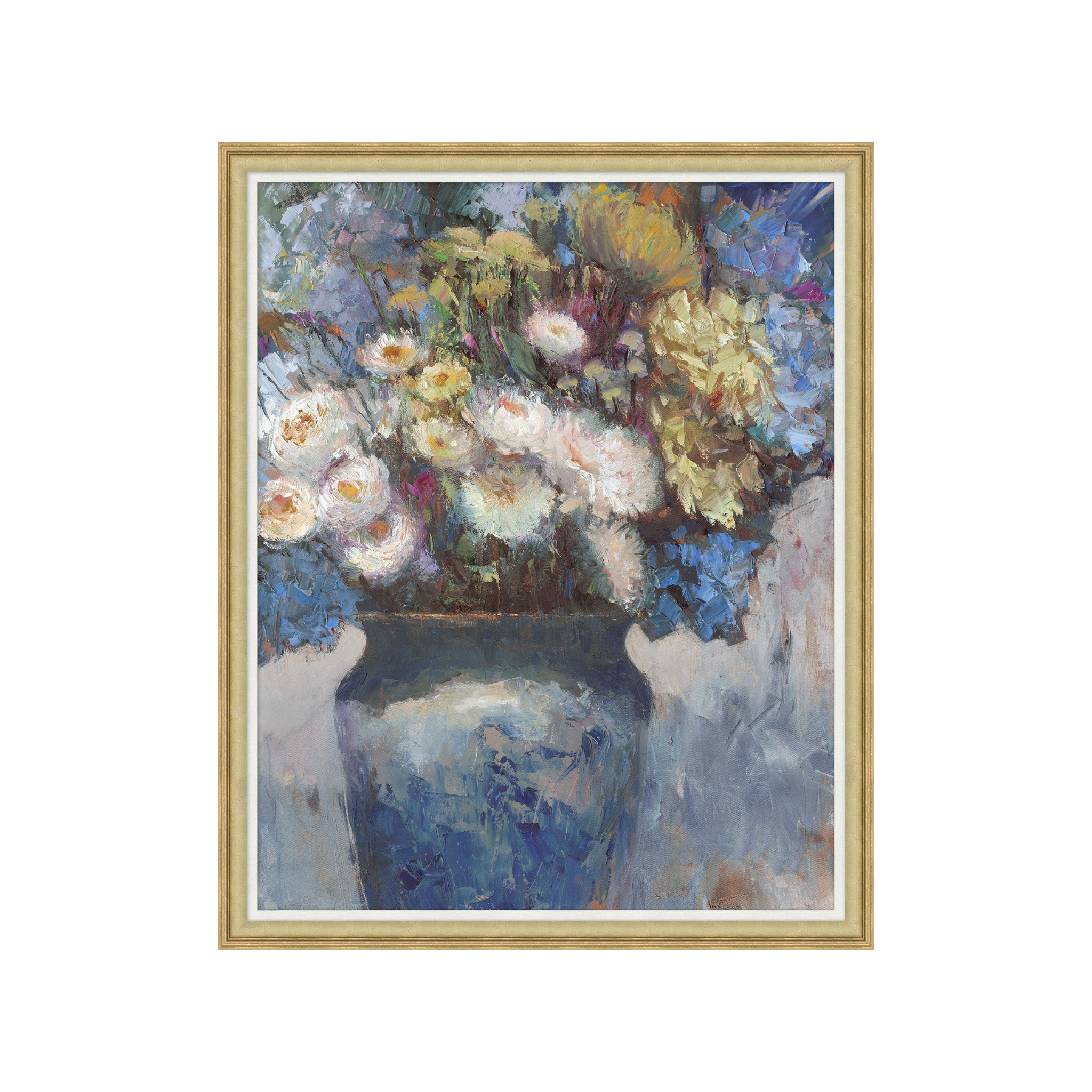 "Vivid Blooms" Framed Art Print ARTWORK - framed art Wendover Art Group