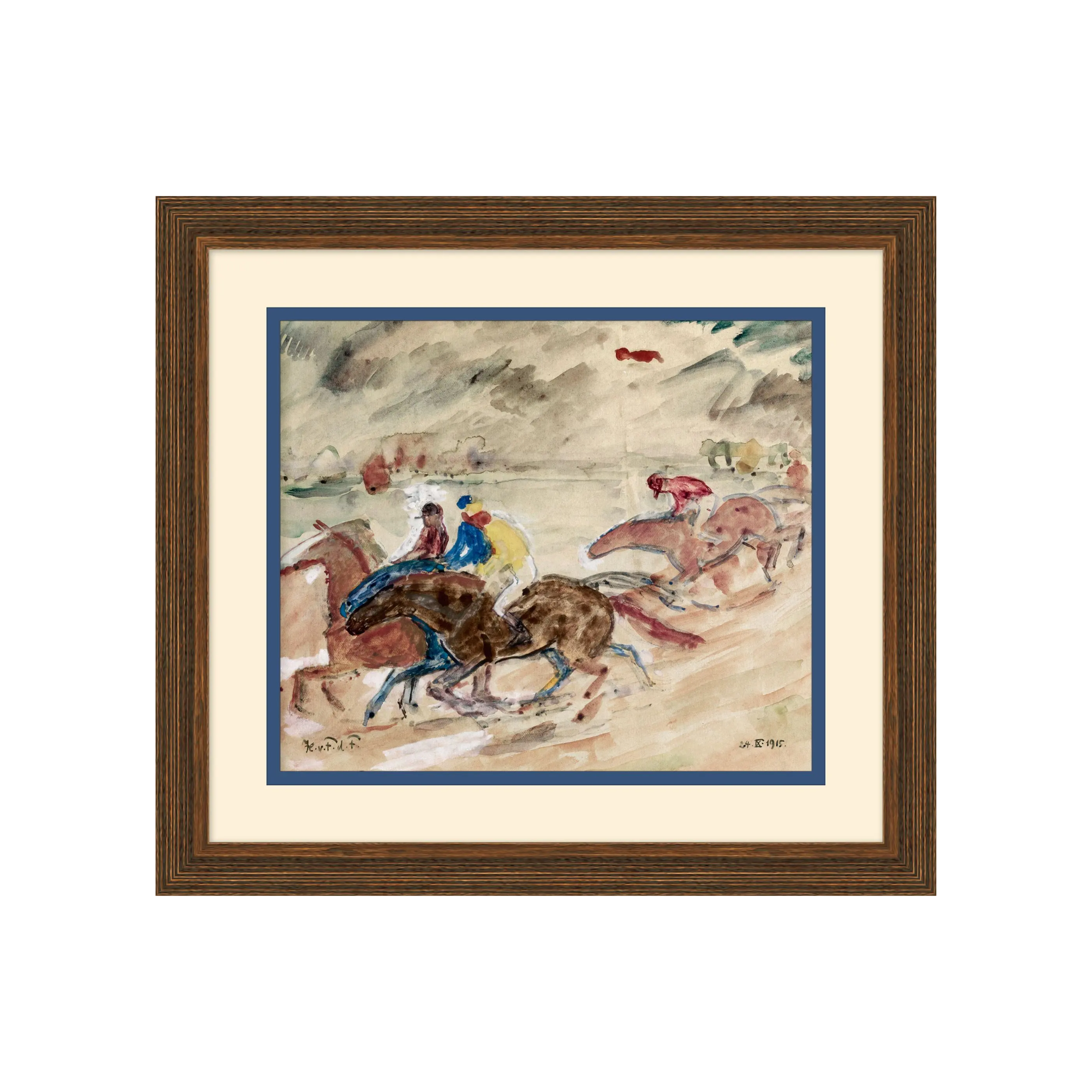 "Race Horse" Framed Art Print, Race Horse 1