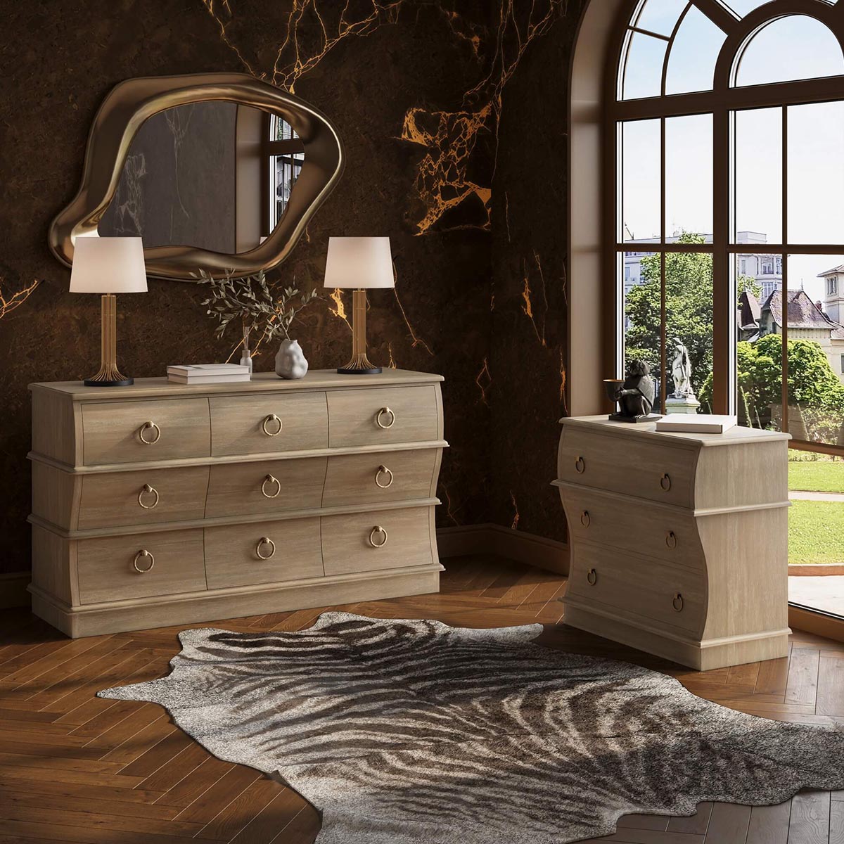 Sergent Large Dresser FURNITURE - dressers & chests Bramble