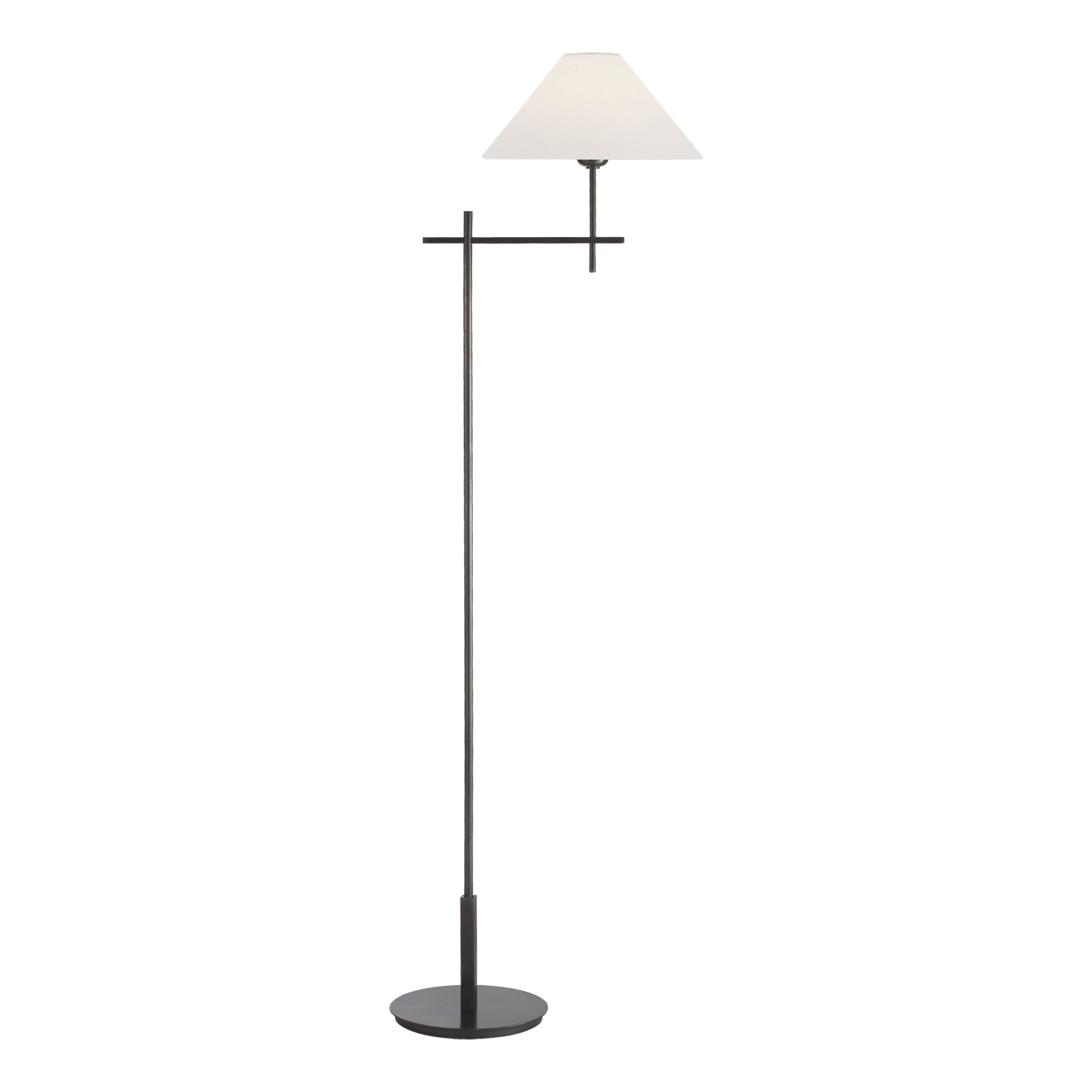 Hackney Bridge Arm Floor Lamp LIGHTING - floor lamp Visual Comfort - Signature Bronze